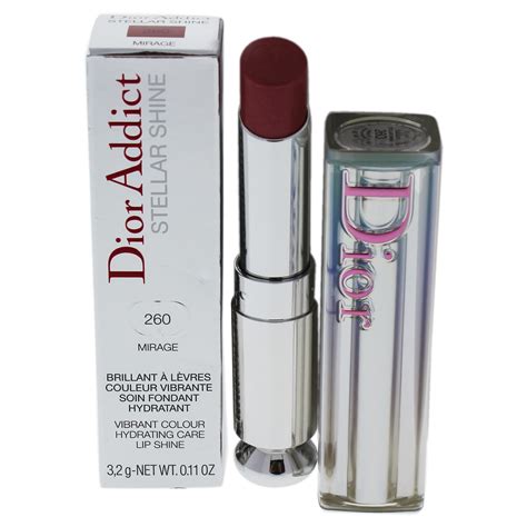 stellar shine dior 260|dior stellar shine lipstick price.